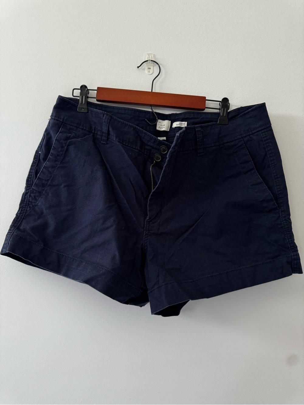 Classic Navy Women's Cotton StretchShorts